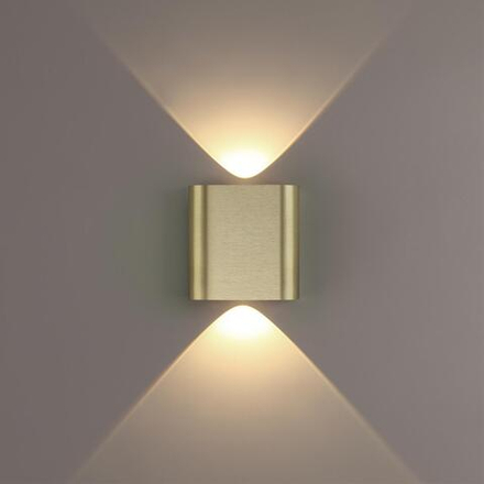 7107/2WL HIGHTECH ODL26 441 светильник бронза/металл IP20 LED 2W 3000K 220V MAGNUM