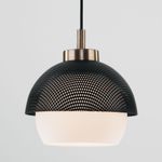 Подвесной светильник 50106/1 античная бронза/черный, E27х1