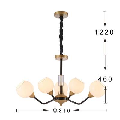 Подвесная люстра Germen 2550-6P. ТМ Favourite