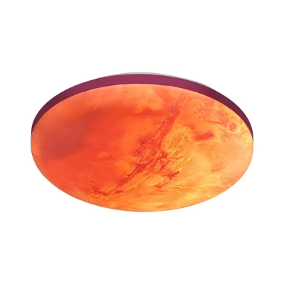 7725/DL PALE SN 120 Светильник пластик/мульти LED 48Вт 3000-6000К D375 IP43 пульт ДУ MARS