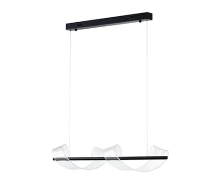 08042-2AS,19 Подвес Илина черный w90*20 h150 Led 28W (4000K)