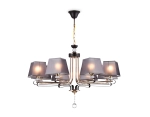 Светильник подвесной TR4618/8 CF/FGD кофе/золото E27/8 max 40W D760*810
