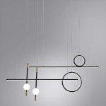 Подвесной светильник Arte Lamp POLARIS A2610SP-85BK, 1хLED