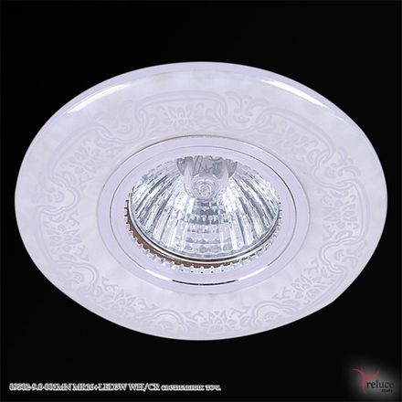 09502-9.0-001MN MR16+LED3W WH/CR светильник точ.