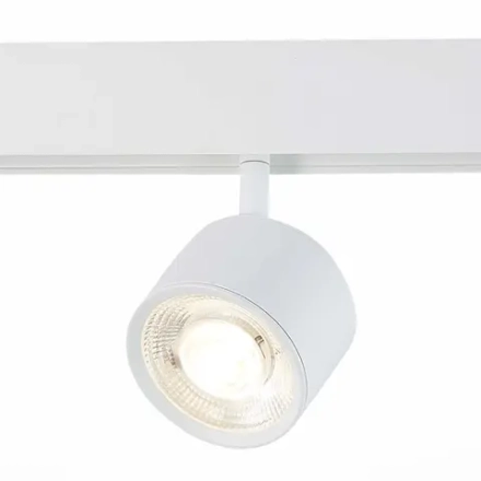 ST353.546.06 Магнитный трековый светильник белый LED 1*6W 4000K 560Lm Ra>80 36° IP20 L120xW81xH138 48V