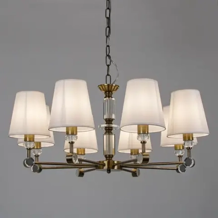 Подвесная люстра Arte Lamp BROCCA A4093LM-8AB, 8хE14