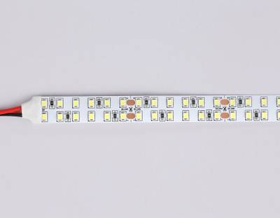 Светодиодная лента двухрядная GS3703 2835 240Led /24W m/ 24V IP20 6500K/ 5000*14*1.2mm/ кратность резки 50mm (2 конт.)
