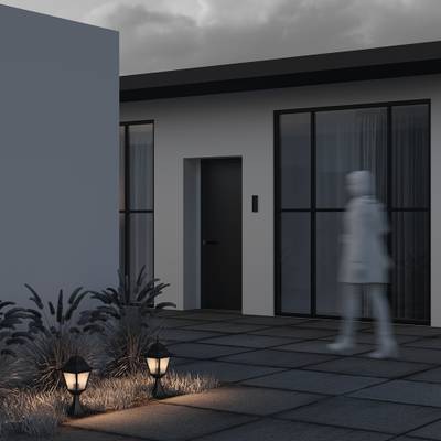 Ландшафтный светильник Abbey Road E27х1, IP44, O004FL-01B. TM Maytoni