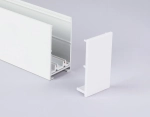 Заглушка для шинопровода Magnetic 220V GL1057 WH белый 30.6*56*2 (2шт)