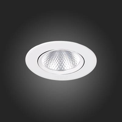 ST211.538.06.24 Св-к встр. Белый LED 1*6W 3000K 480Lm Ra80 24° IP20 D86xH50 220-240V