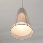 Citilux CL936003 Подвесной светильник с абажуром Серебристый