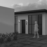 Настенный светильник (бра) Alura E27х1 35 Вт IP 54, O492WL-01GF. TM Maytoni