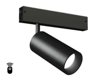 Светильник светодиодный диммируемый для шинопровода Magnetic 220V GL1222 BK черный IP20 18W 3000K-6400K 36° D55*120 (Без ПДУ)