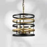 735030 Люстра EPSILON 3х40W E14 ЧЕРНЫЙ/ЗОЛОТО Lightstar