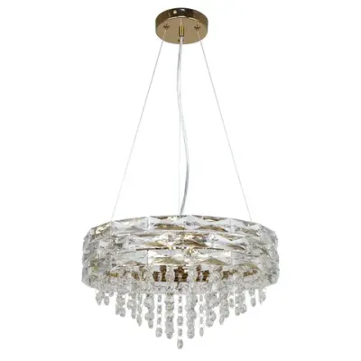 Подвесная люстра Icicle 4251-6P, 6*G9*40W. ТМ F-Promo