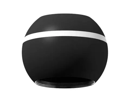 Корпус светильника накладной для насадок D60/70mm c LED подсветкой C1102 SBK черный песок D100*H80mm MR16 GU5.3 LED 3W 4200K