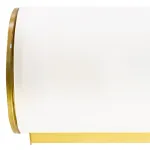 801813 Светильник настенный BLANDA 1х40W E14 ЗОЛОТО/БЕЛЫЙ Lightstar