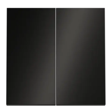 VLSM000312 Клавиши для выключателя/переключателя двухклавишного, S70 Metal (антрацит). (ТМ Maytoni)