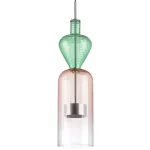 814004 Люстра BELLE LED 1х8W 400LM АЛЮМИНИЙ/МУЛЬТИКОЛОР 3000K Lightstar