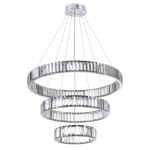 4930/88L L-VISION ODL24 593 хром/прозрачный металл/хрусталь Люстра LED 88W 4000K 10200Лм VEKIA