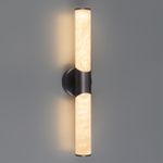 6673/12WL L-VISION ODL24 217 Настенный светильник темная латунь/металл/алебастр IP20 LED 12W 540Лм 3000K/4000K MARBELLA