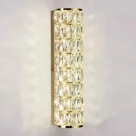 4926/8WL L-VISION ODL24 581 золото/металл/хрусталь Настенный светильник LED 8W 4000K 463Лм PANTA