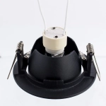 Точечный встраиваемый светильник Arte Lamp ACCENTO A4009PL-1BK, 1хGU10