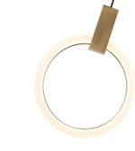 08430-30,20 Подвес Азалия бронза d30 h300 Led 15W (4000K) (корпус w30*40)