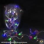 A-019 LED MIX гирлянда светодиодная 5м, прозрачный провод