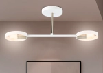 Подвесной светильник со сменной лампой TR8222/2 WH/SB белый/бронза E27/2 max 40W 510*165*190