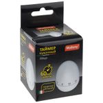 Таймер кухонный "Яйцо", 5,9*7,2 см (софт тач)