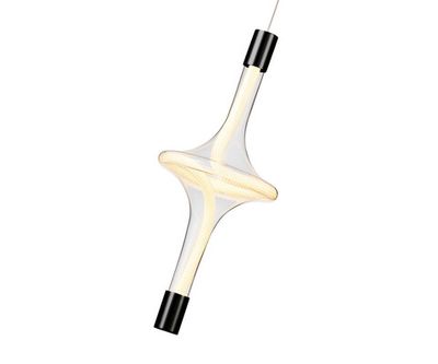 Подвес Флавио черный жемчуг d16 h40-200 Led 18w (3000K)