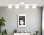 Светильник накладной TN71027/4 WH белый GX53/4 max 12W 600*80*140