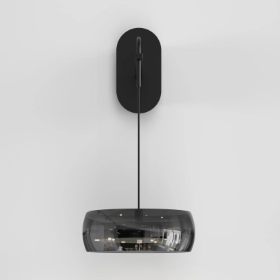 Настенный светильник черный светодиодный 201052 LED, LED