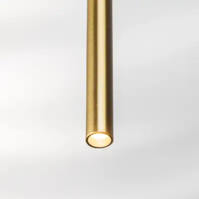 747433 Люстра TUBO LED 5W 300LM 25G ЗОЛОТО 3000K