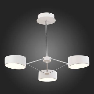 SLE6005-502-03 Светильник потолочный Белый, Хром/Белый LED 3*10W
