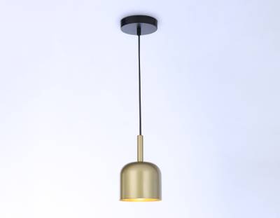 Светильник подвесной TR97113 GD/BK золото/черный E27 max 40W D130*1234