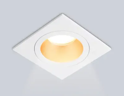 Светильник встраиваемый TN102827 WH/GD белый/золото GU5.3 92*92*50