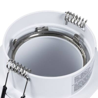 Точечный встраиваемый светильник Arte Lamp FANG A5562PL-1WH, 1хGU10