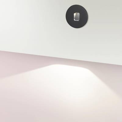 6651/1WL NATURE ODL24 727 черный/металл Подсветка для лестниц IP65 LED 1W 4000K 60° AC85-265V VITTY