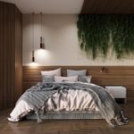 7062/1A MINIMA ODL25 237 Подвесной светильник темное дерево/металл IP20 GU10 LED 7W 220V CAUCHO