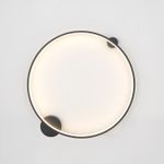 Бра Crystal Lux REAL AP26W LED BLACK 2791/426