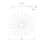 Умный потолочный светильник Bogate's Bastone 349 349 Smart, G4х40