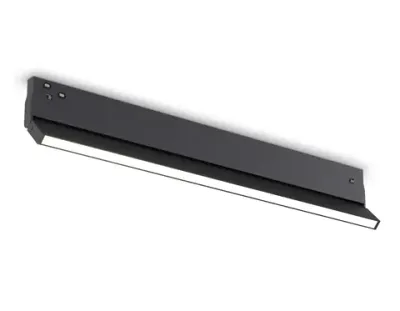 Светильник светодиодный трековый Magnetic 48V 10mm GL2355 BK черный IP20 20W 3CCT 3000-6400K 400*10*73