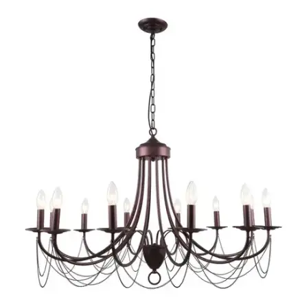 Подвесная люстра Plini 2590-12P, 12*E14*40W. ТМ F-Promo