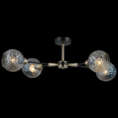 IL0253-4CSQ-79 BK AB светильник потолочный ILLUMICO, E14х4