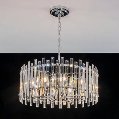 Citilux Ингвар CL334181 Люстра подвесная хрустальная Хром