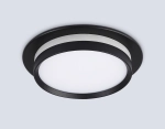 Светильник встраиваемый TN5215 BK черный GX53 max 15W D105*40