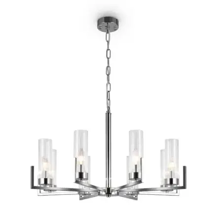 Подвесной светильник Adeline FR5214PL-08CH, E14х8. TM Maytoni