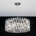 Citilux Ингвар CL334281 Люстра подвесная хрустальная Хром